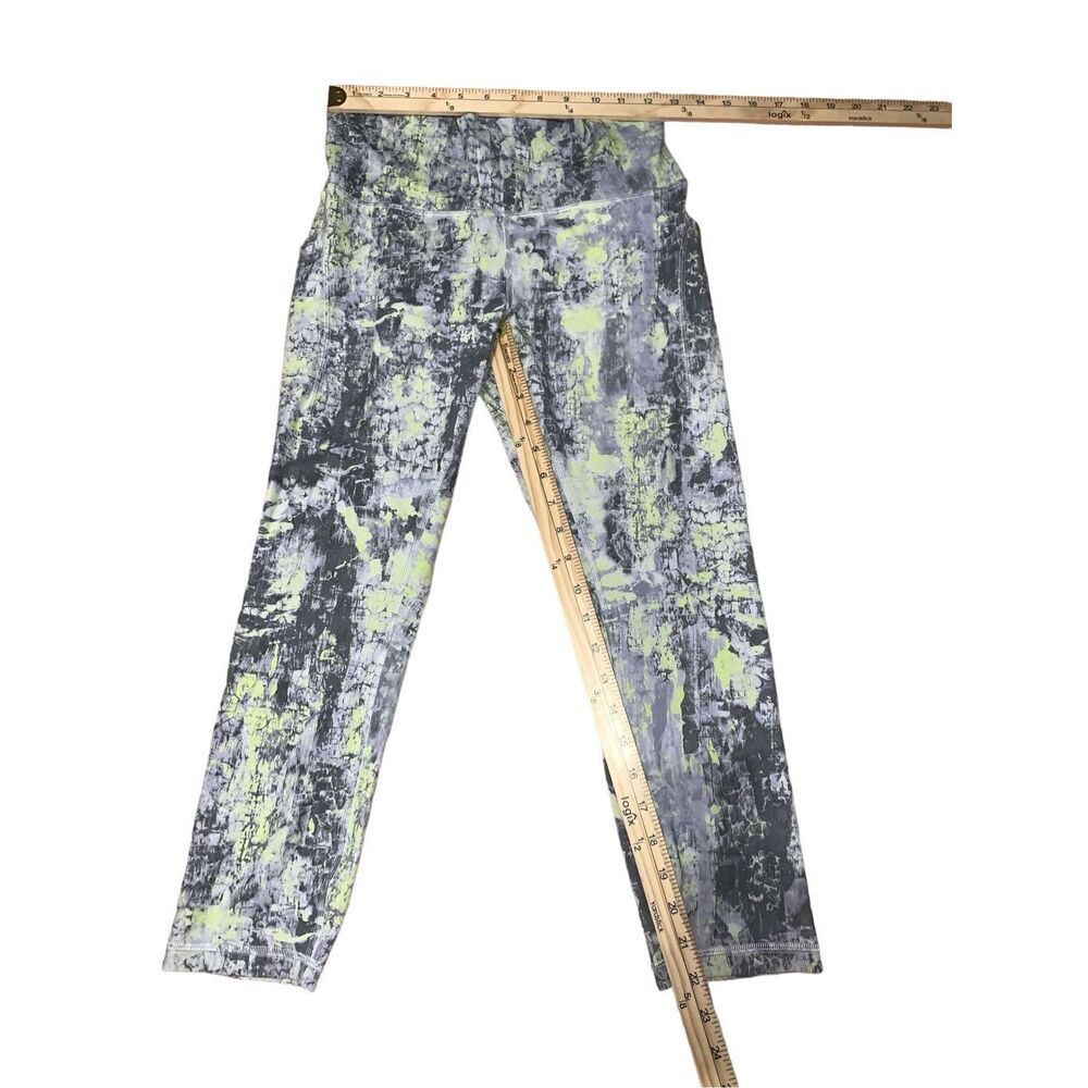 LULULEMON Wunder Train High-Rise Crop leggings size 10 pants - Picture 8 of 8